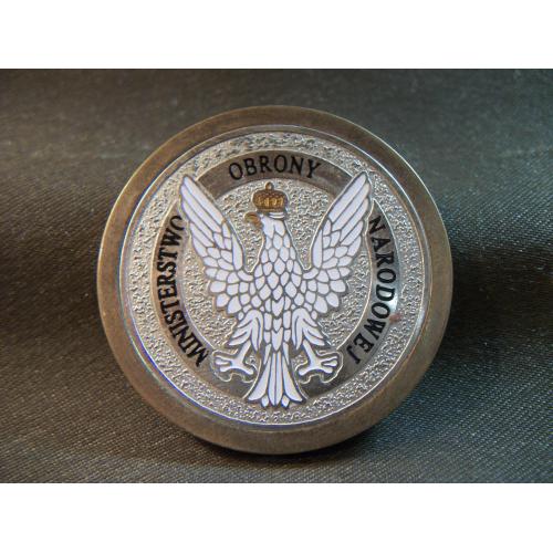 24i31 Памятная медаль министерства обороны Польши. Биметалл