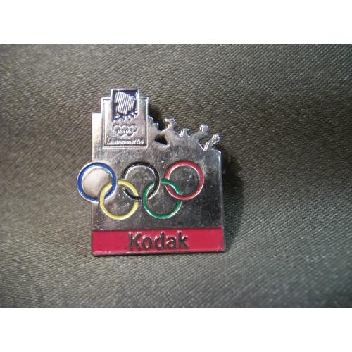 27ИЛ41 Знак Олимпиада 1994 год, Лилихамер, Кодак. Тяжелый металл