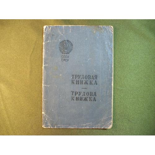 3Ф20 Трудовая книжка образца 1938 года. Дата заполнения 1951 год, Киев