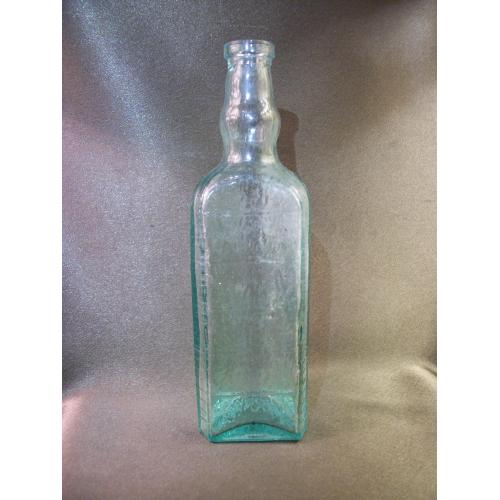 3И43 Бутылка трехугольная, трехгранная бутылочка, россия до 1917