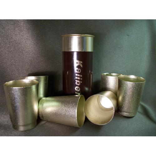 5.211 Патрон охотничий, Калибр 45, набор советских времен. Рюмки в патроне, СССР