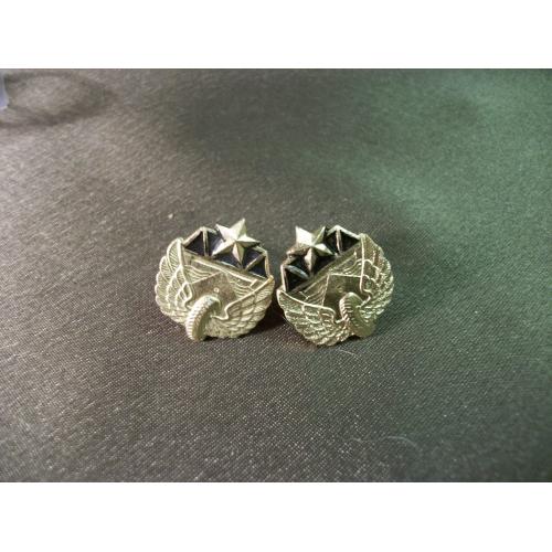 5.299 Петлица, петлицы, автодорожные, строительные войска, стройбат, строитель. 2 шт.