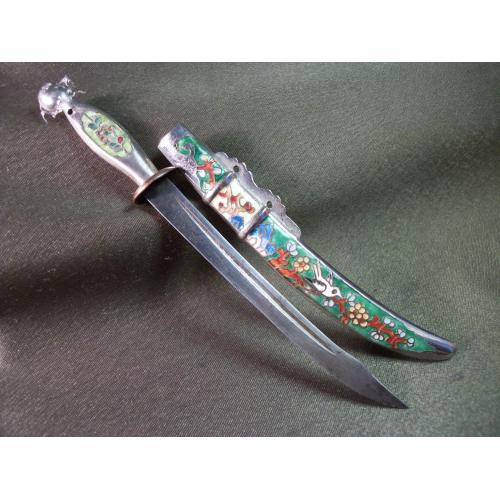 5.722 Нож для писем, бумаг, конвертов. Эмаль, клуазоне