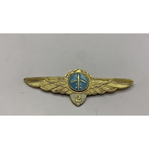 6к124 Авиация ГВФ СССР, классность, летчик гражданской авиации 2 класса. Легкий металл