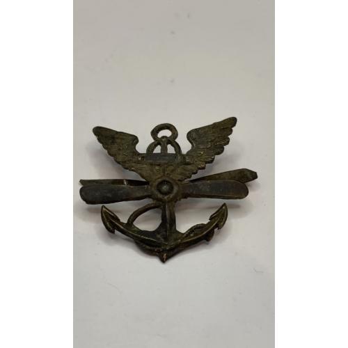 6к144 Авиация, знак, петлица воздухоплавательный части РККА, летчик, авиатор. Тяжёлый