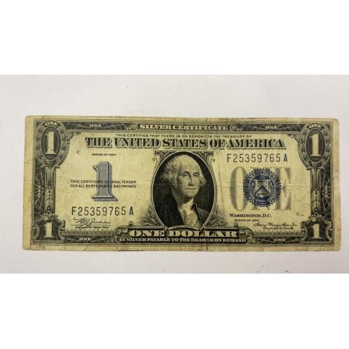 6к26 1 доллар серия 1934