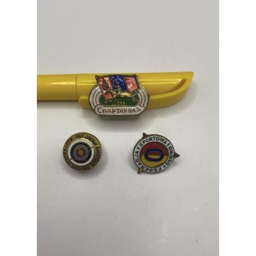 6к30 Спартакиада Монголия и 2 знака на винтах, федерация по стрельбе Япония и Польша., стрельба. 