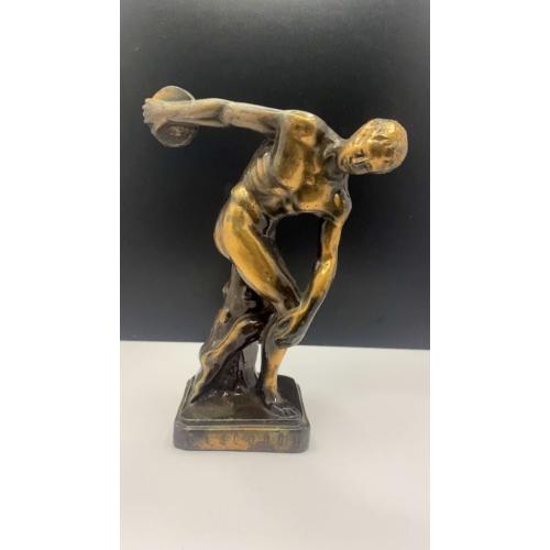 6к47 Статуэтка Дискобол. Тяжелый металл. Высота 19 см