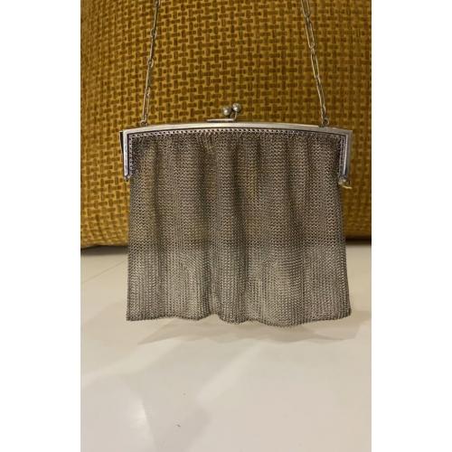 6lt28 Сумка, сумочка театральная. Металл. Размер 16*14 см