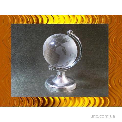 1877 Стеклянный глобус, 6,5 см. №2