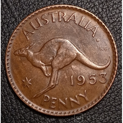 Австралия 1 пенни 1953 Перта