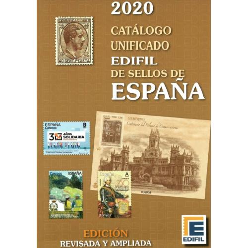 2020 Catálogo Unificado EDIFIL de Sellos de España / Единый каталог марок Испании *PDF