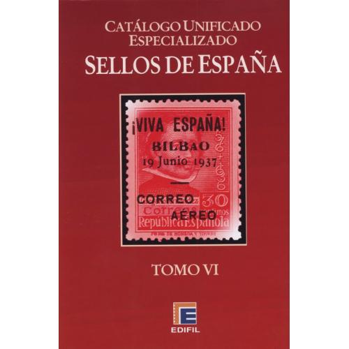 Catalogo Unificado EDIFIL. Tomo 6 / Каталог марок Испании Том VI Местные выпуски (2011) *PDF