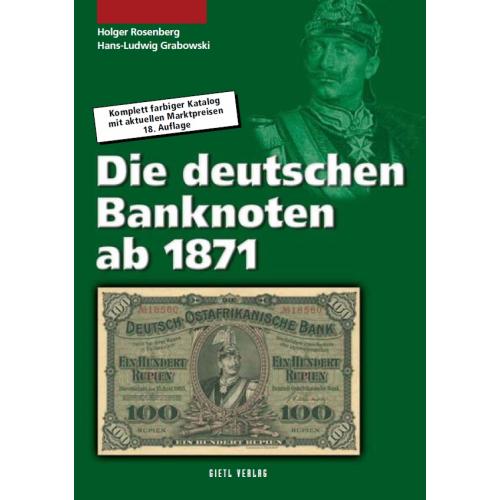 Die deutschen Banknoten ab 1871 H.L. Grabowski / Каталог Германских банкнот с 1874 года (2011) *PDF