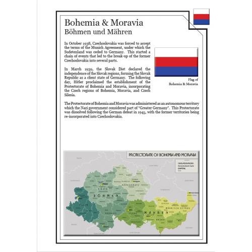 Иллюстрированные листы. Богемия и Моравия. Оккупация Третьего рейха 1939-1945 *PDF