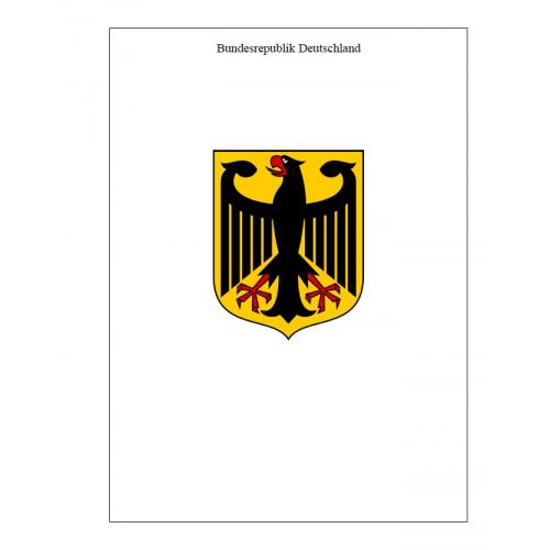 Иллюстрированные листы. Федеративная Республика Германии (ФРГ) 1949-2001 *PDF