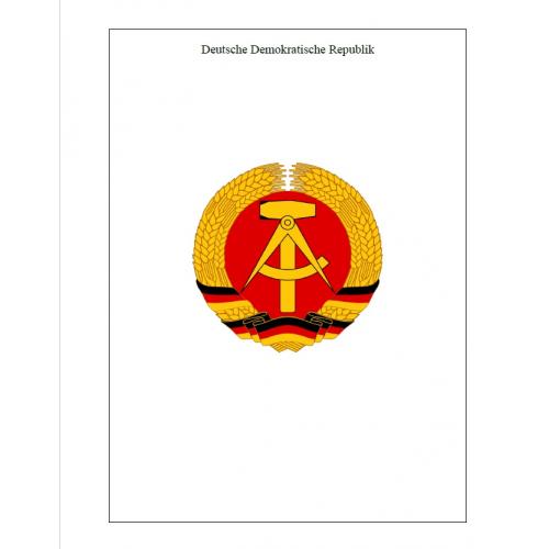 Иллюстрированные листы. Германская Демократическая Республика (ГДР) 1949-1990 *PDF