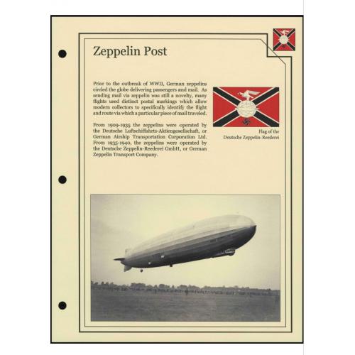 Иллюстрированные листы Zeppelin Post 1925-1938 *PDF