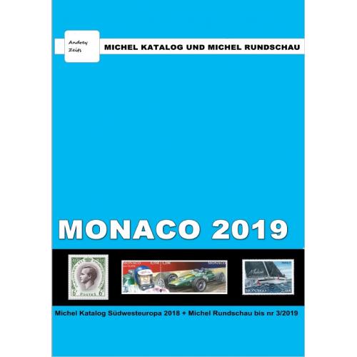 Каталог Michel + Rundschau 2019. Монако *PDF