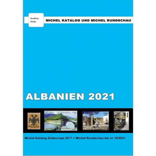Каталог Michel + Rundschau 2021. Албания *PDF