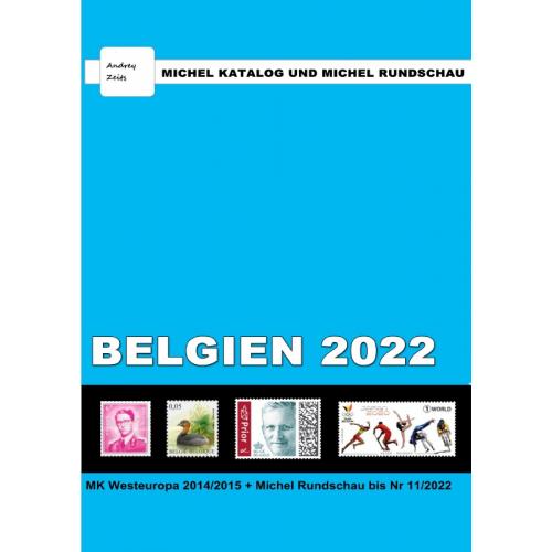 Каталог Michel + Rundschau 2022. Бельгия *PDF