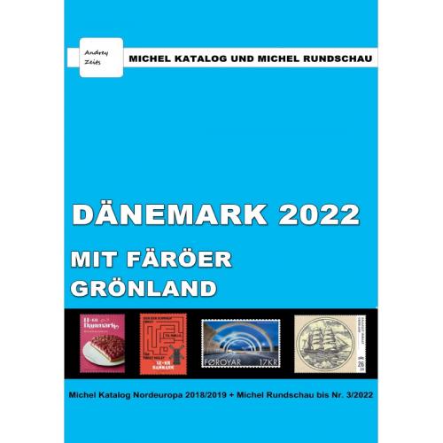 Каталог Michel + Rundschau 2022. Дания, Фареры, Гренландия *PDF