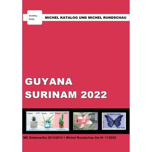 Каталог Michel + Rundschau 2022. Гайана, Суринам *PDF