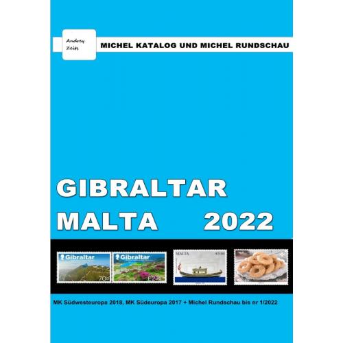 Каталог Michel + Rundschau 2022. Гибралтар, Мальта *PDF