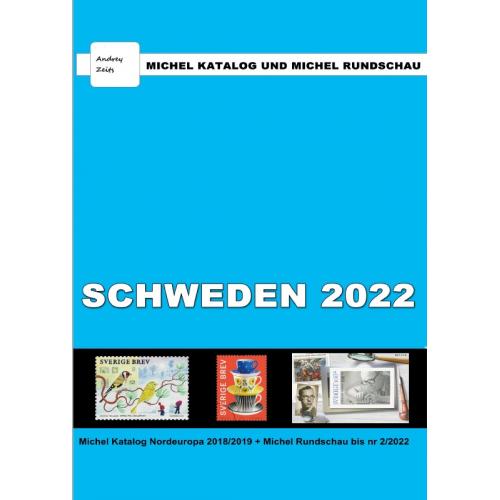 Каталог Michel + Rundschau 2022. Швеция *PDF