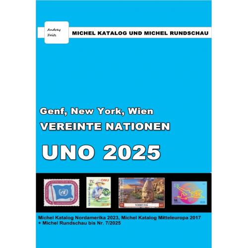 Каталог Michel + Rundschau 2025. UNO / ООН *PDF