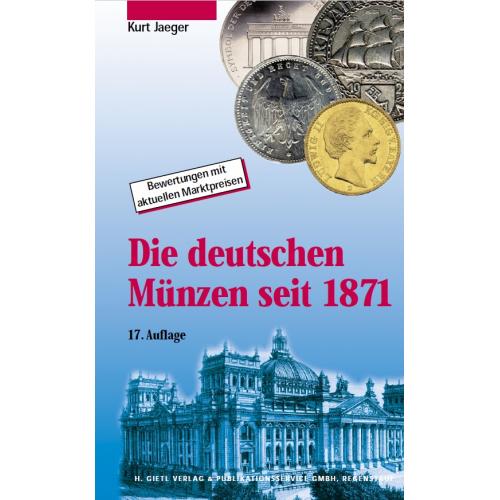 Каталог по монетам Германии с 1871 года / Die deutschen Münzen seit 1871. Kurt Jaeger *PDF