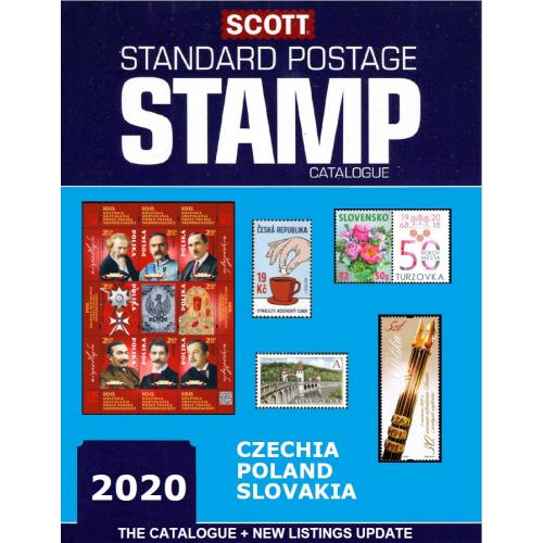 Каталог Scott Catalogue+Update. Чехия, Польша, Словакия 2020 *PDF