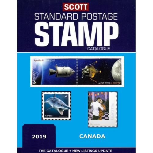 Каталог Scott Catalogue+Update. Канада 2019 *PDF