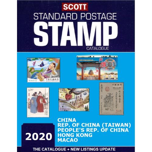 Каталог Scott Catalogue+Update. Китай, Тайвань, Гонконг, Макао 2020 *PDF