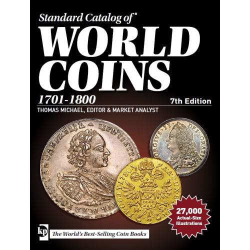KRAUSE 2016 Standard Catalog of World Coins 18th Century 7th Edition 1701-1800 *PDF