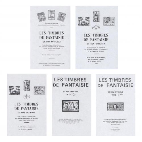 Les Timbres de Fantaisie. Et Non Officiels t.1-5 / Фантастические марки. Спекулятивные выпуски *PDF