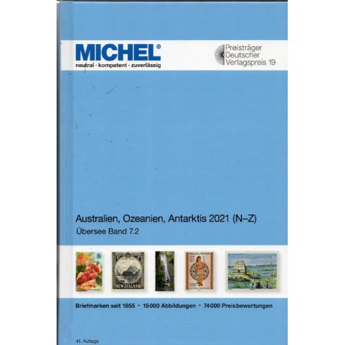 Michel. Band 7.2. Übersee Katalog. Australien-Ozeanien-Antarktis (N-Z) (2021) *PDF