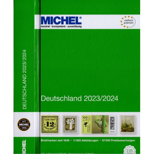 Michel Deutschland 2023/2024 / Каталог почтовых марок Германии *PDF