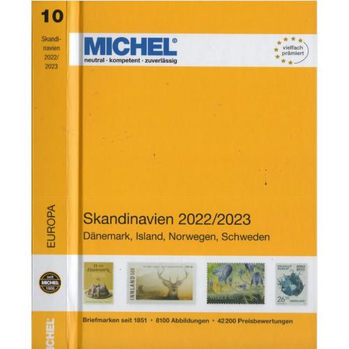 Michel E10 2022/2023 Skandinavien (2022) / Каталог почтовых марок Скандинавский полуостров 2022 *PDF