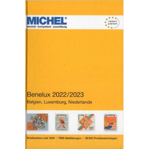 Michel E12 2022/2023 Benelux (2022) / Каталог почтовых марок Бенилюкс 2022 *PDF