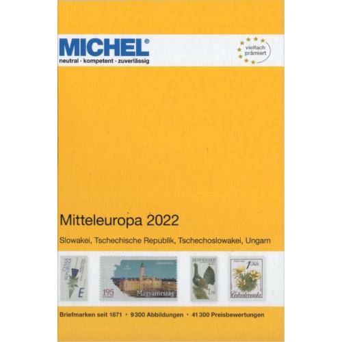 Michel E2 2022 Mitteleuropa (2022) / Каталог почтовых марок Центральная Европа (2022) *PDF