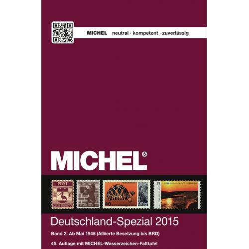 Michel. Europa. Katalog. Band 2. Deutschland-spezial (Ab Mai 1945 - bis BRD) (2015) *PDF