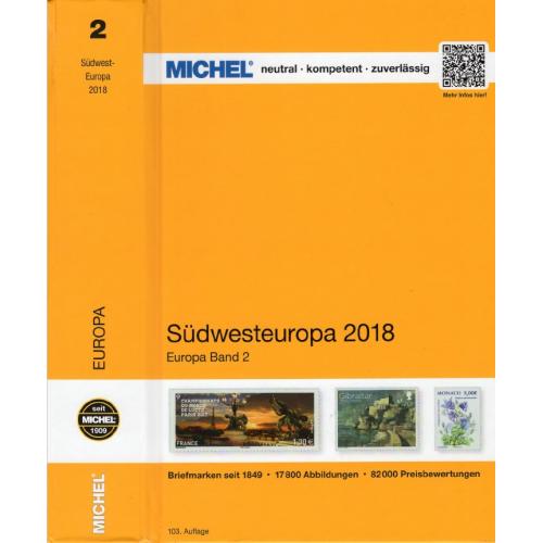 Michel. Europa-Katalog. Band 2. South-West Europe (2018) *PDF