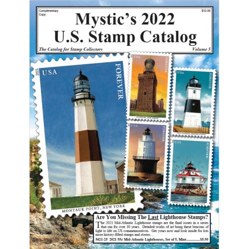 Mystic's 2022 U.S. Postage Stamp Catalog / Каталог почтовых марок США *PDF