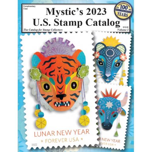 Mystic's 2023 U.S. Postage Stamp Catalog / Каталог почтовых марок США *PDF