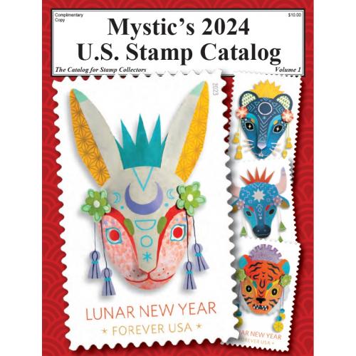 Mystic's 2024 U.S. Postage Stamp Catalog / Каталог почтовых марок США *PDF