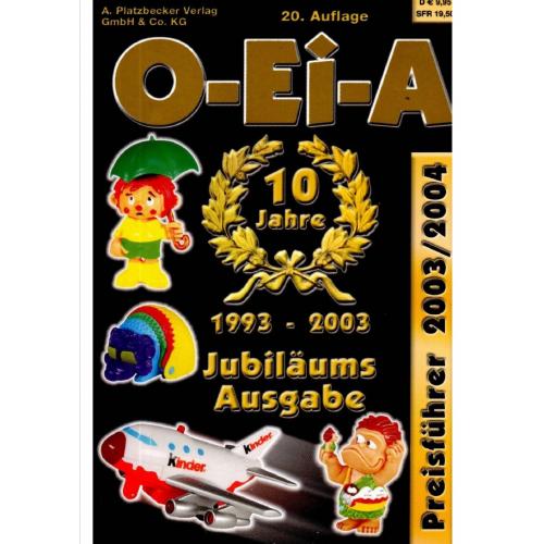 O-EI-A Preisführer. Каталог Киндер сюрпризов 1993-2003 гг (2004) *PDF