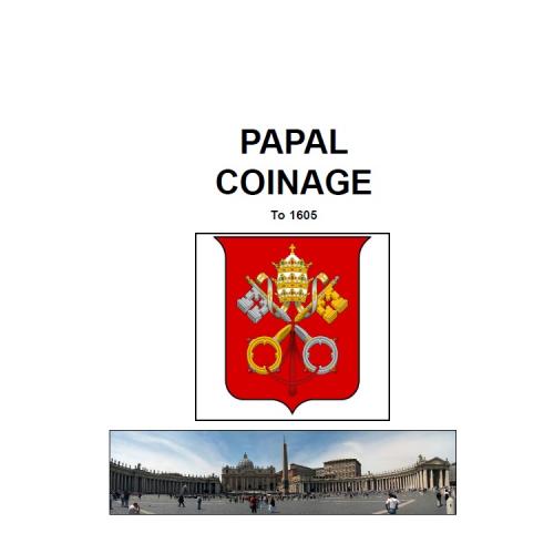 Papal coinage to 1605. Папская чеканка до 1605 (2000) *PDF