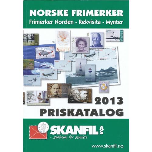 Stamp Catalog Norway Skanfil / Каталог почтовых марок Норвегии (2013) *PDF
