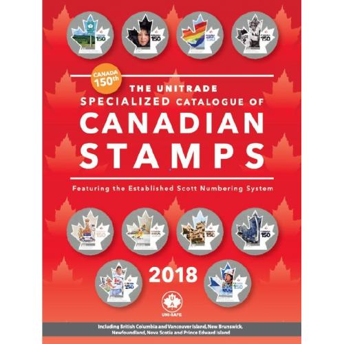 Unitrade Specialized Catalogue of Canadian stamps (2018) / Каталог почтовых марок Канады *PDF
